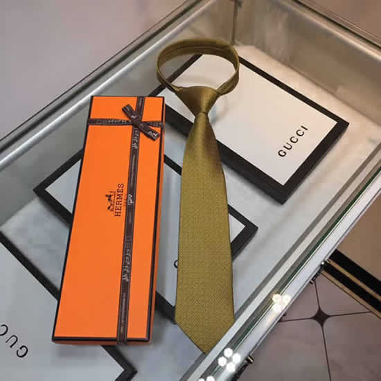 Classic Men Business Luxury Tie Replica Top Quality Hermes Ties 23